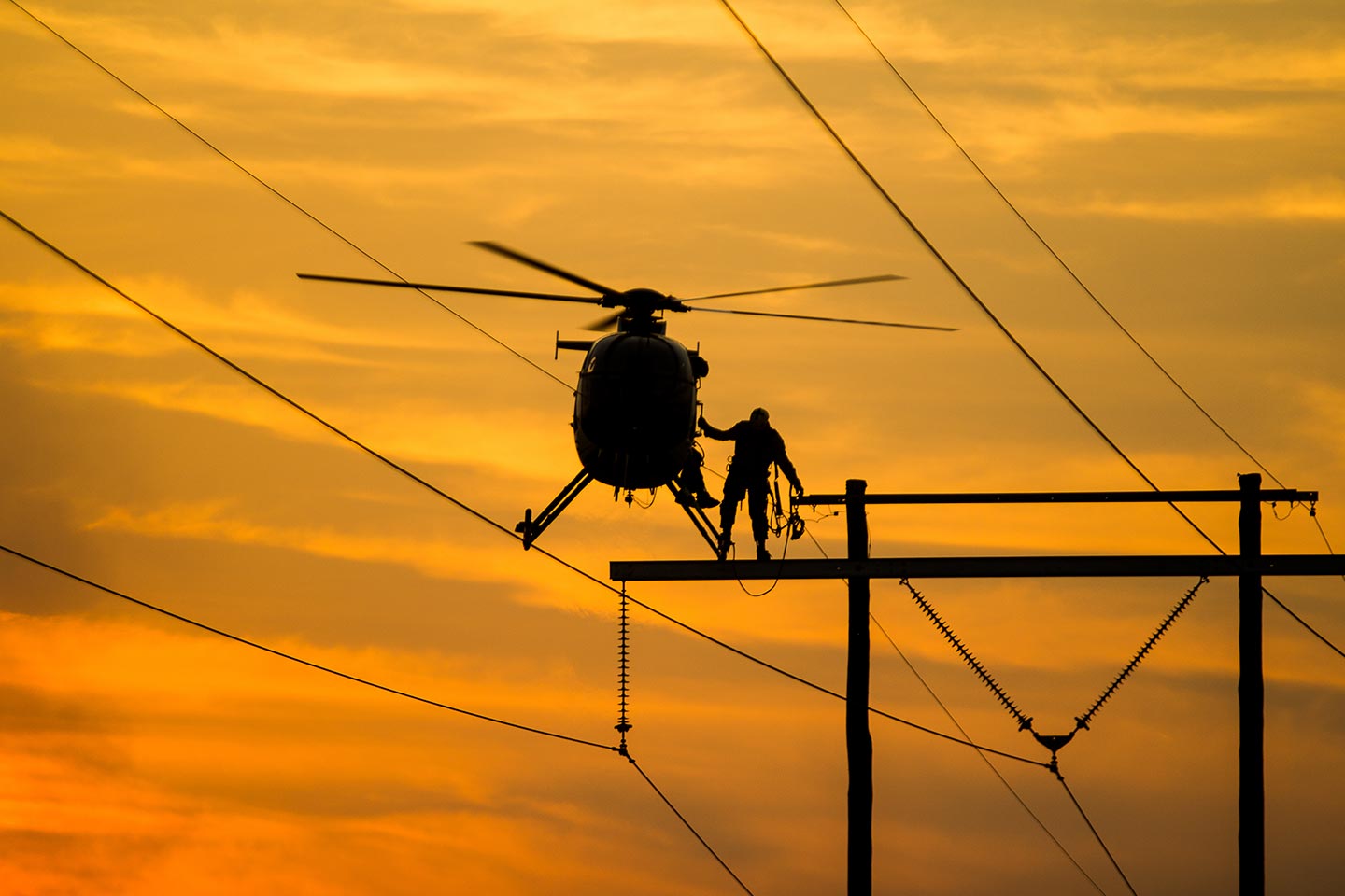 Clarksville Transmission Line Helicopter Services